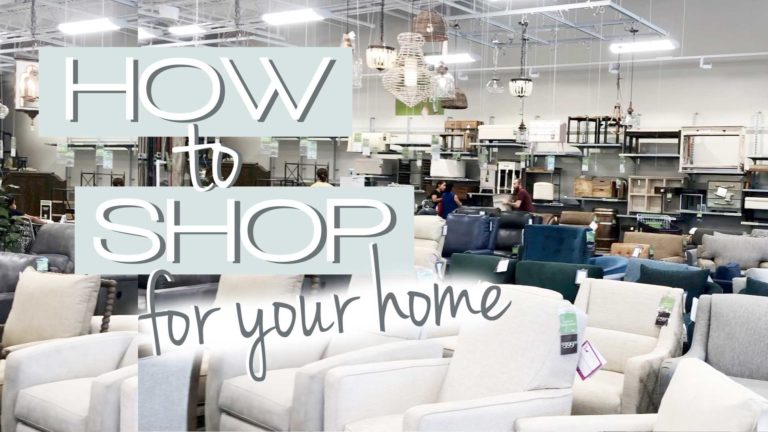 HOW TO SHOP FOR YOUR HOME